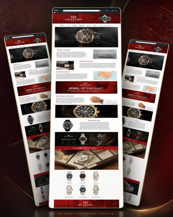 Amazon Storefront design