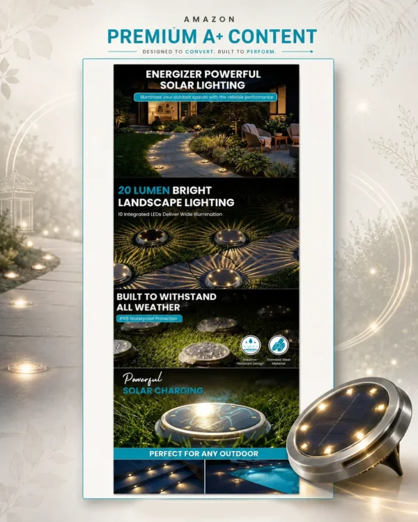 Amazon A+ Content design by Vibrant Ecom