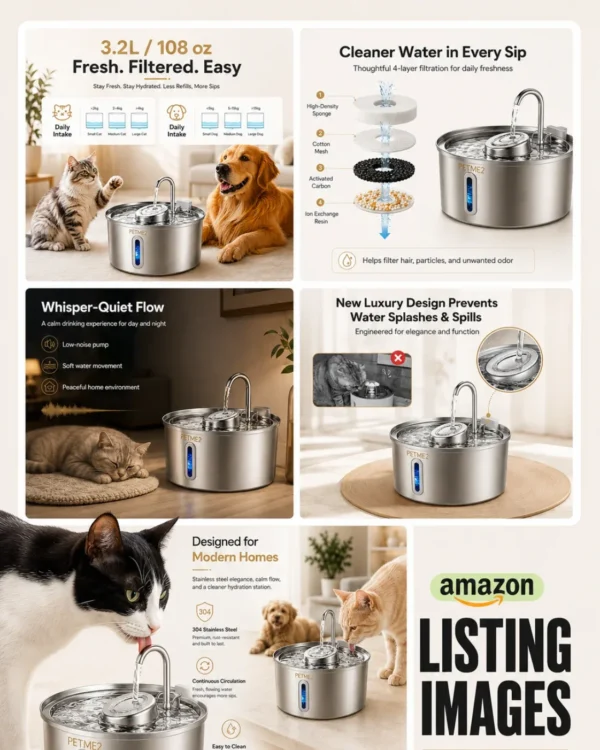 Amazon listing images by Vibrant Ecom