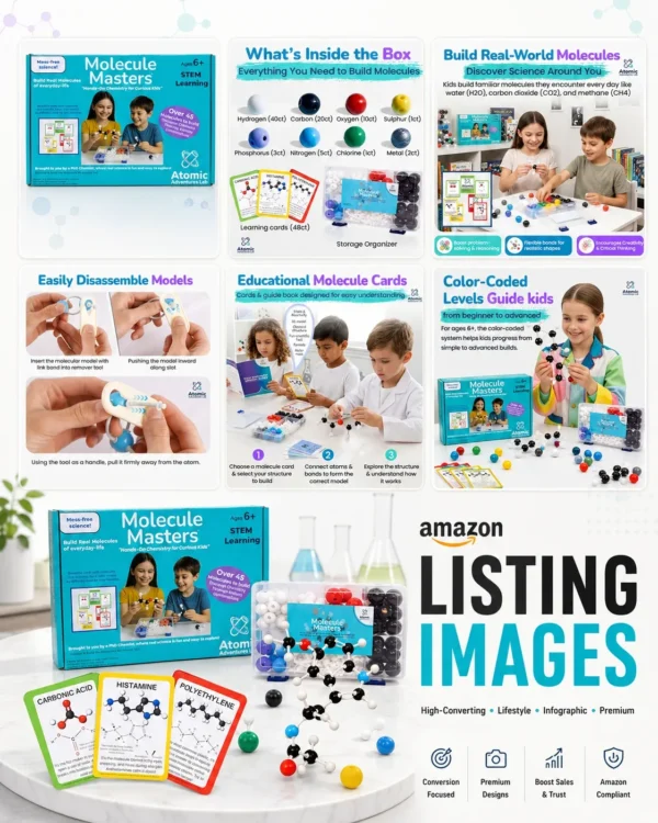 Amazon listing images by Vibrant Ecom