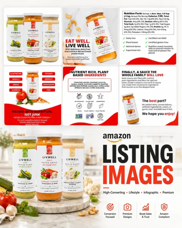 Amazon listing images by Vibrant Ecom