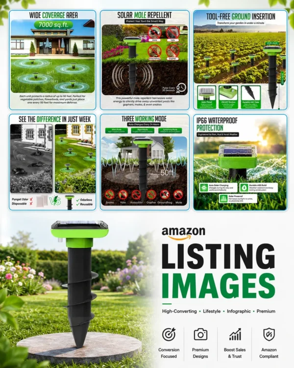 Amazon listing images by Vibrant Ecom